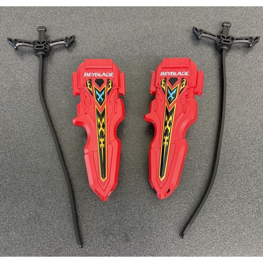 Beyblade Burst Evolution Switch Strike Xcalius Red Sword Launchers